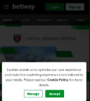 Versión móvil Betway Perú