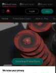 Versión móvil PokerStars Casino